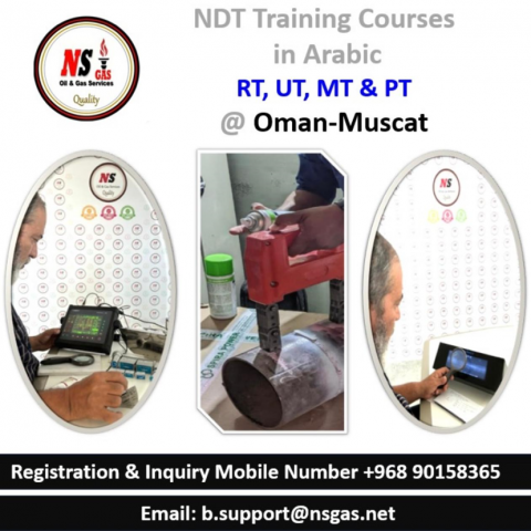 NDT Training Level II Courses RT, UT, MT & PT @ Oman-Muscat